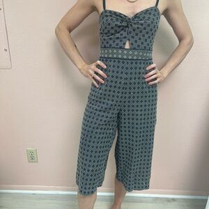 Anthropologie Patterned Jumpsuit